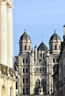 Die beeindruckende Stadt Dijon in Frankreich.